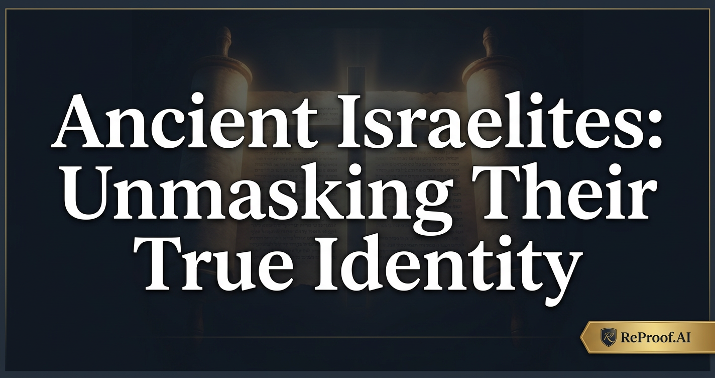 Ancient Israelites: Unmasking Their True Identity