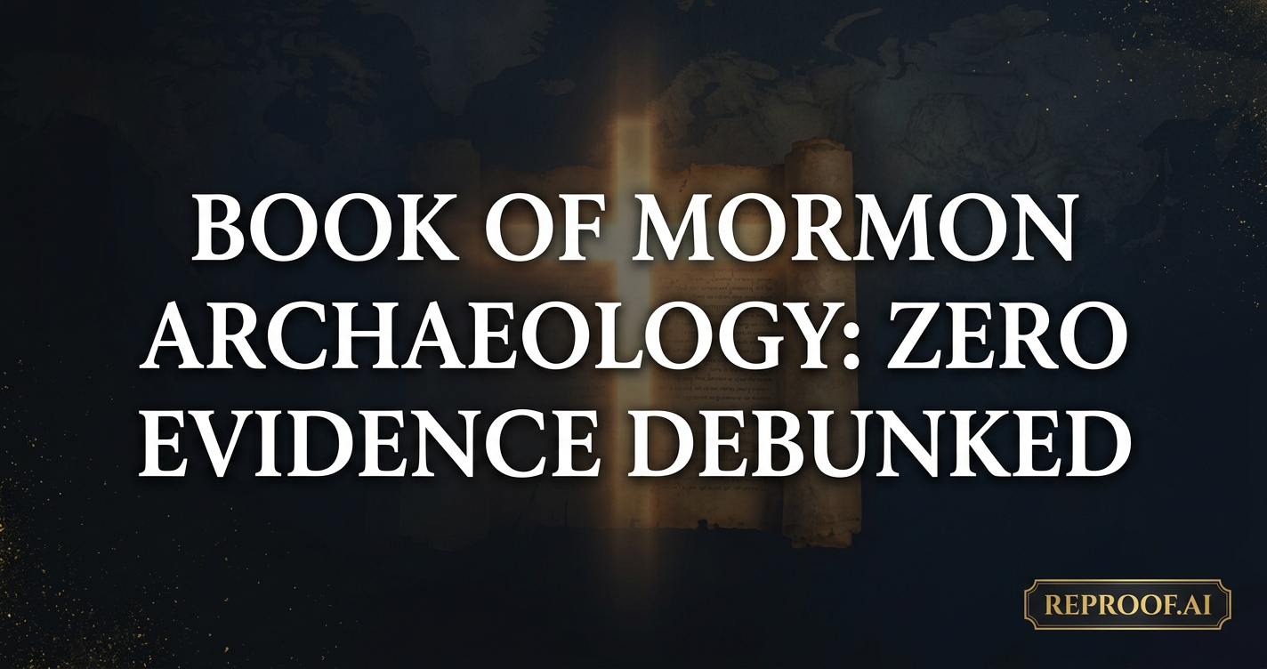 Book of Mormon Archaeology: Zero Evidence Debunked