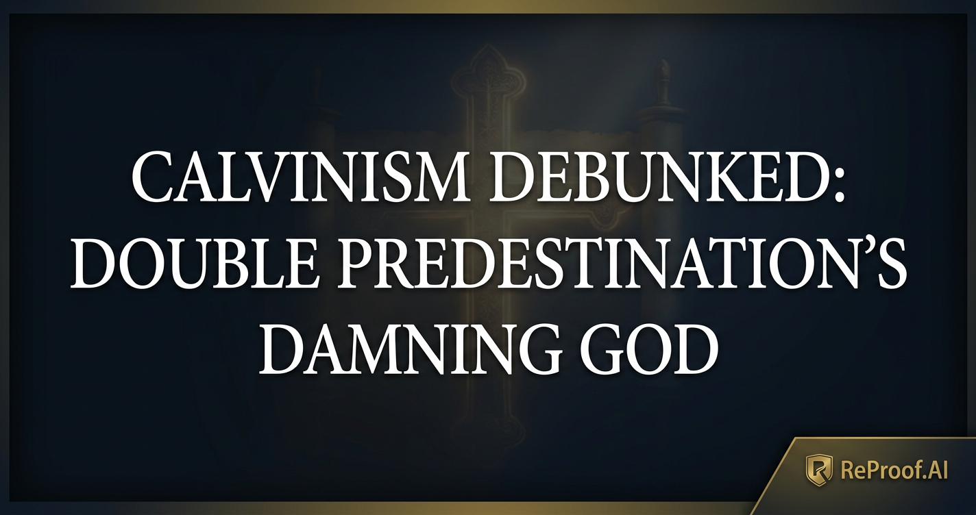 Calvinism Debunked: Double Predestination's Damning God