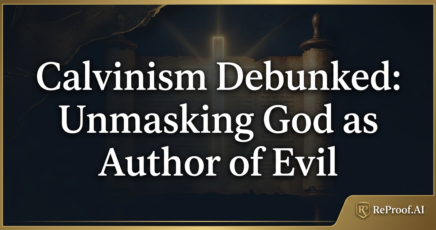 Calvinism Debunked: Unmasking God as Author of Evil