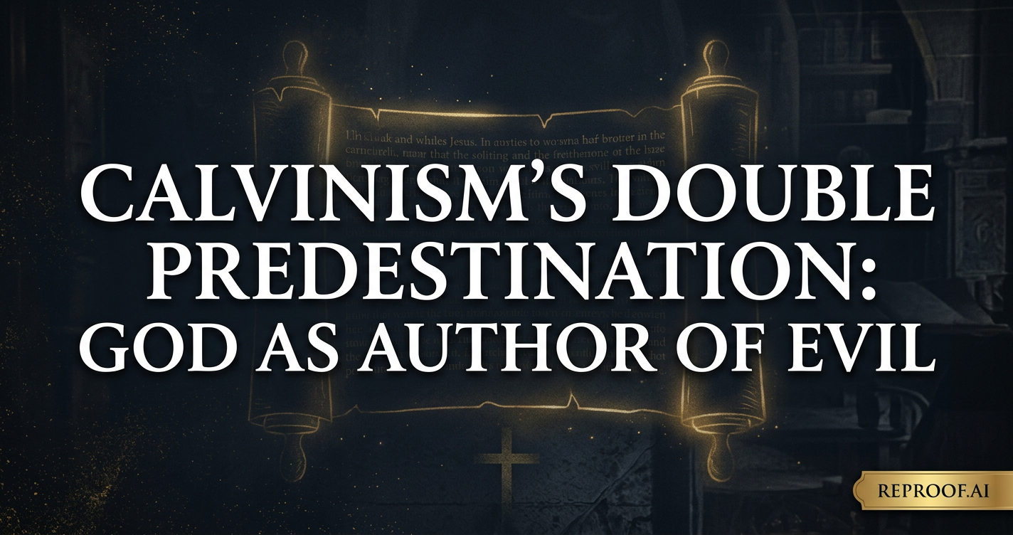 Calvinism's Double Predestination: God as Author of Evil