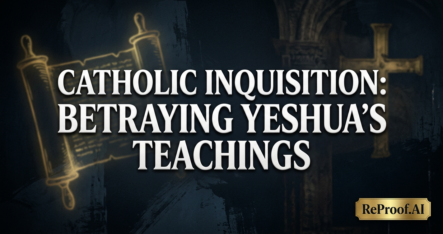 Catholic Inquisition: Betraying Yeshua's Teachings