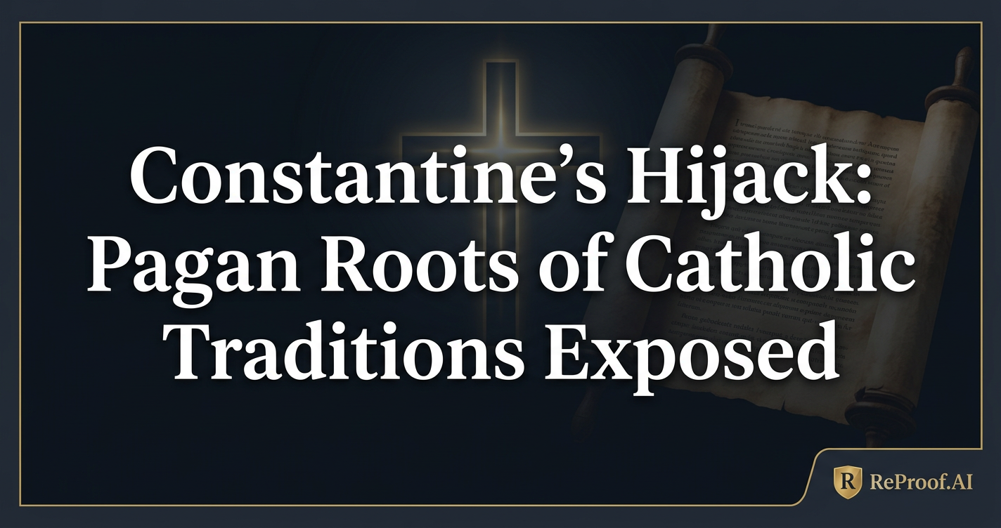 Constantine's Hijack: Pagan Roots of Catholic Traditions Exposed