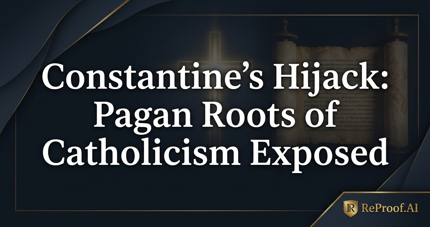 Constantine's Hijack: Pagan Roots of Catholicism Exposed