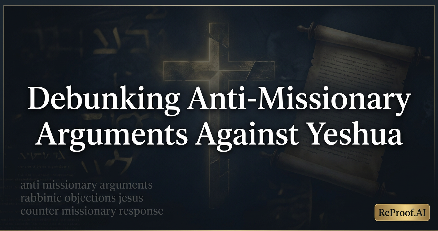 Debunking Anti-Missionary Arguments Against Yeshua
