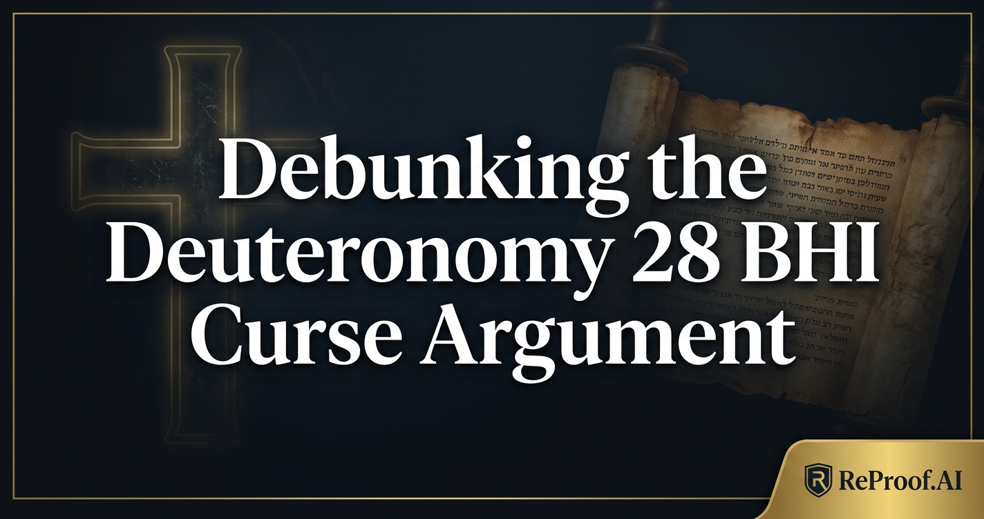 Debunking the Deuteronomy 28 BHI Curse Argument