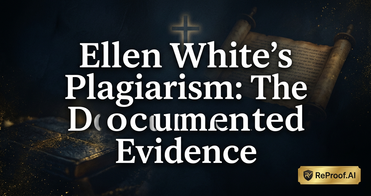 Ellen White's Plagiarism: The Documented Evidence