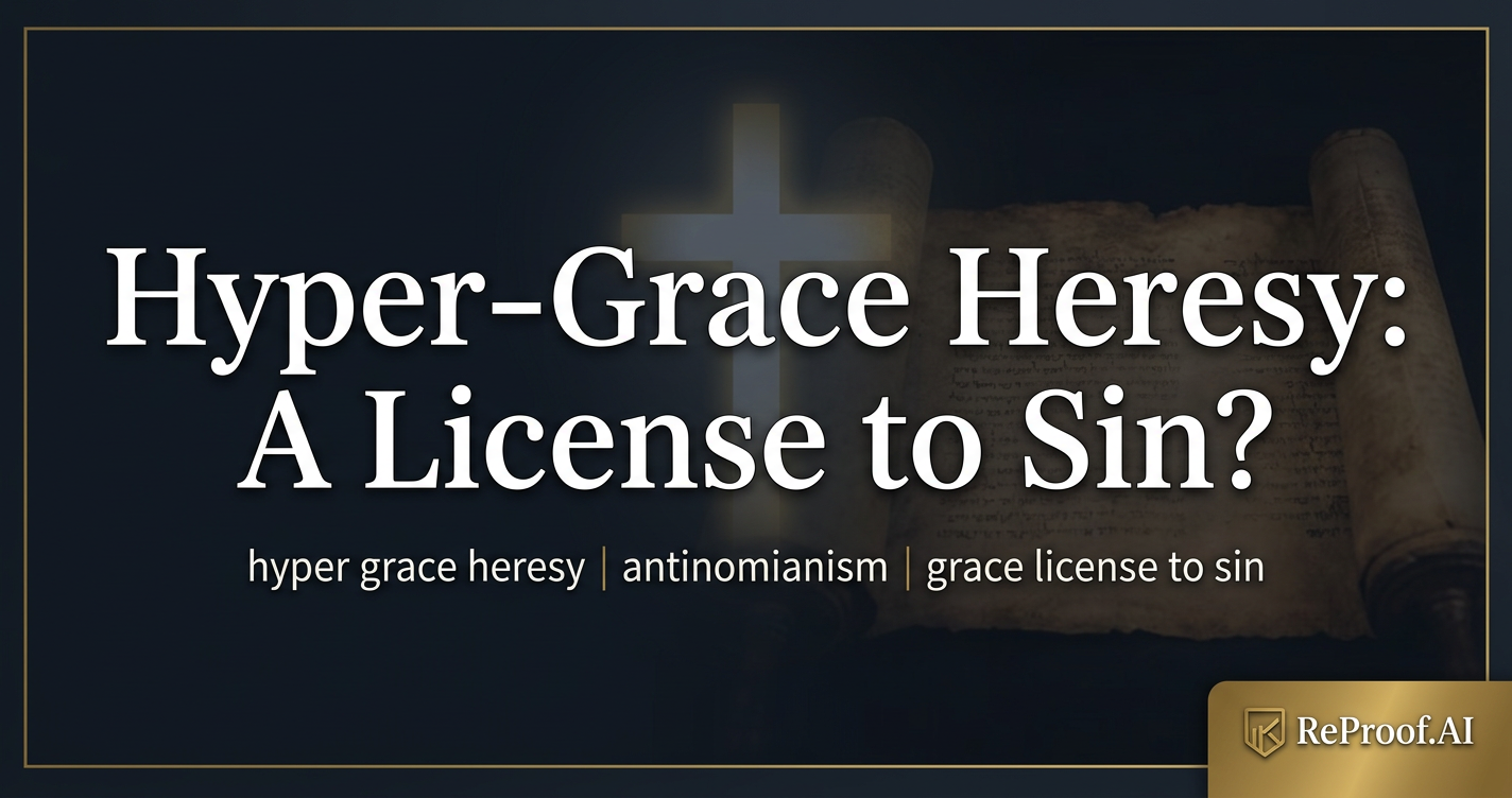 Hyper-Grace Heresy: A License to Sin?