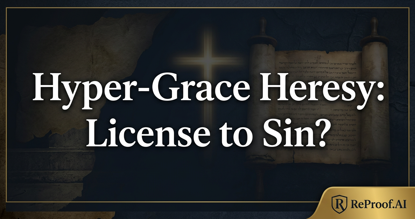 Hyper-Grace Heresy: License to Sin?