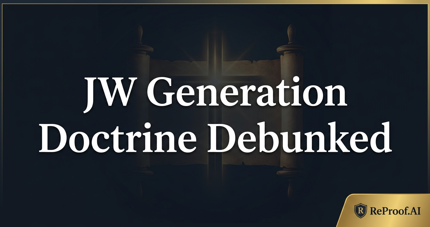 JW Generation Doctrine Debunked