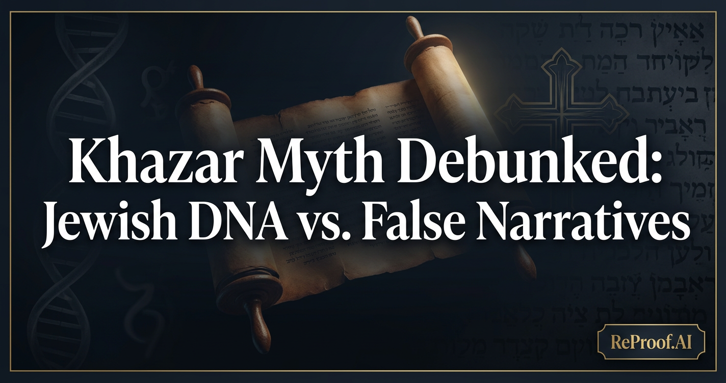 Khazar Myth Debunked: Jewish DNA vs. False Narratives