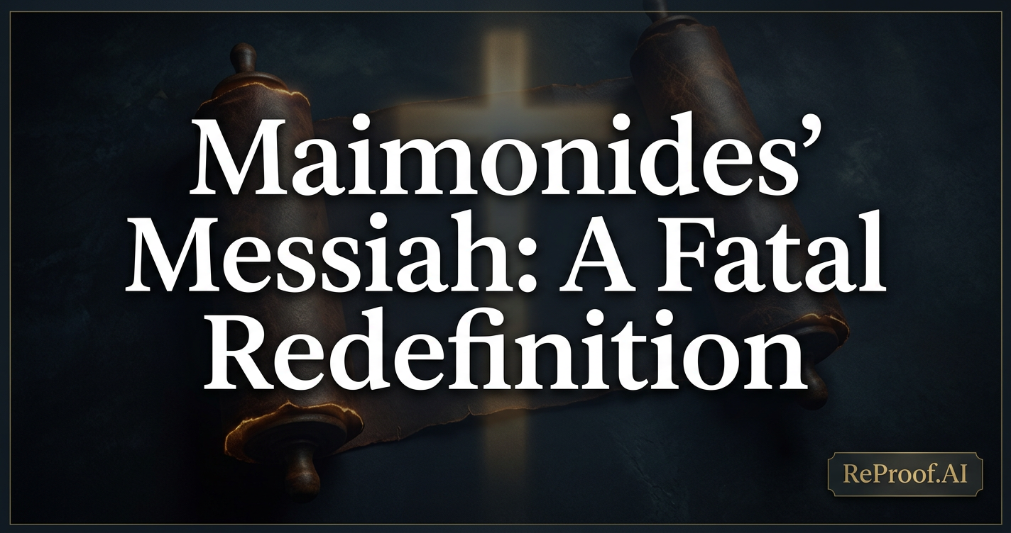 Maimonides' Messiah: A Fatal Redefinition