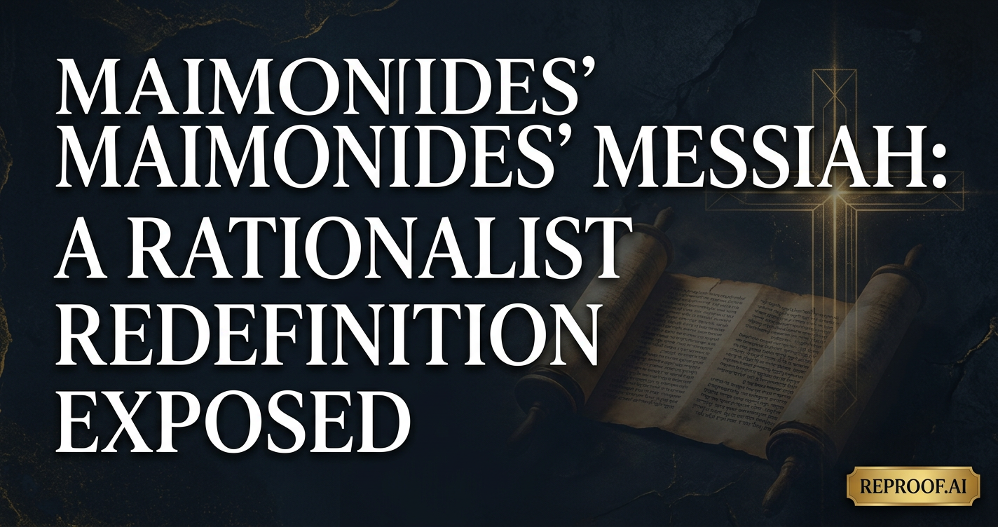 Maimonides' Messiah: A Rationalist Redefinition Exposed