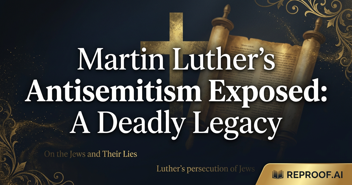 Martin Luther's Antisemitism Exposed: A Deadly Legacy
