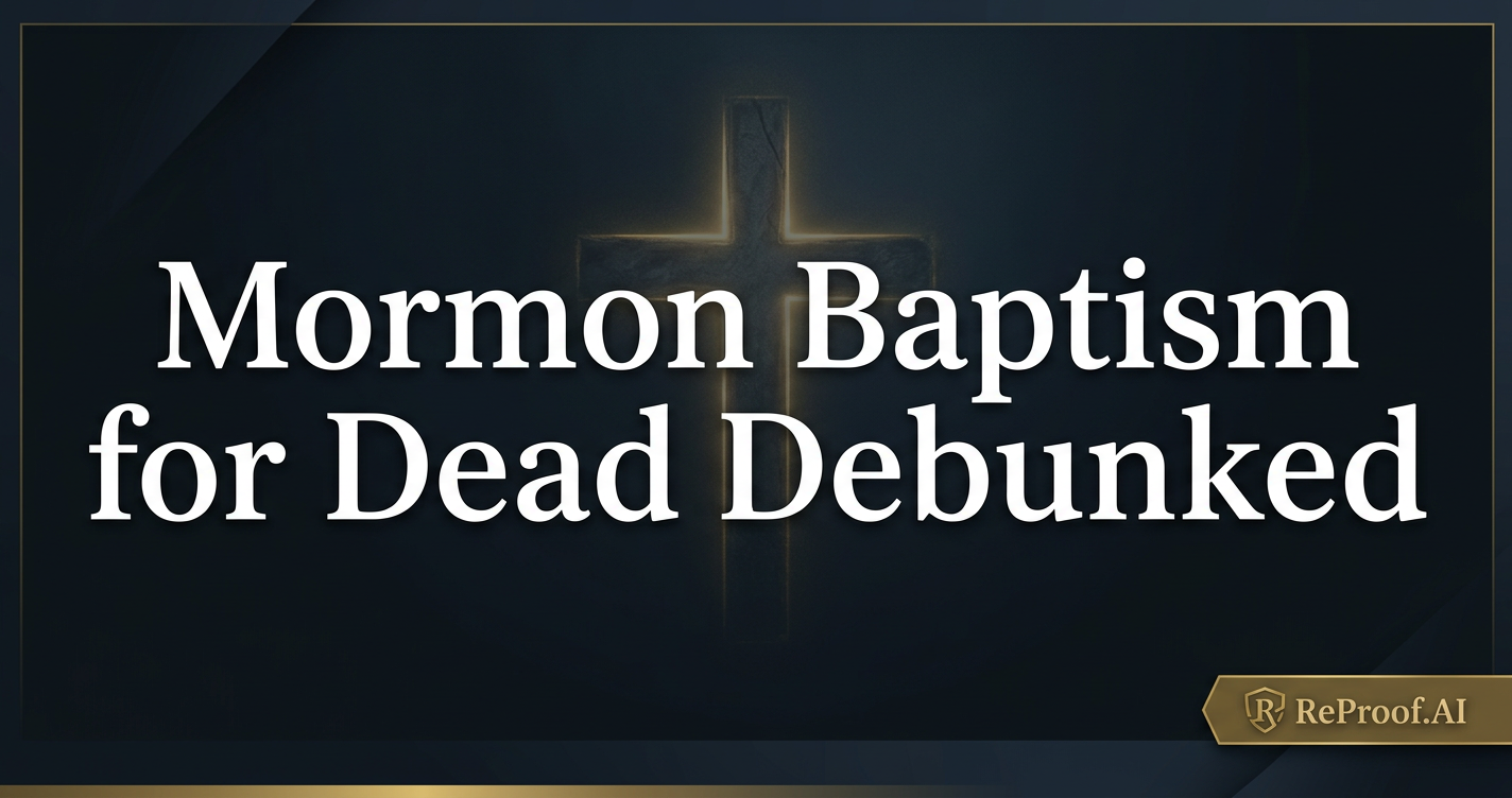 Mormon Baptism for Dead Debunked
