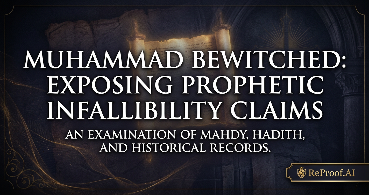 Muhammad Bewitched: Exposing Prophetic Infallibility Claims