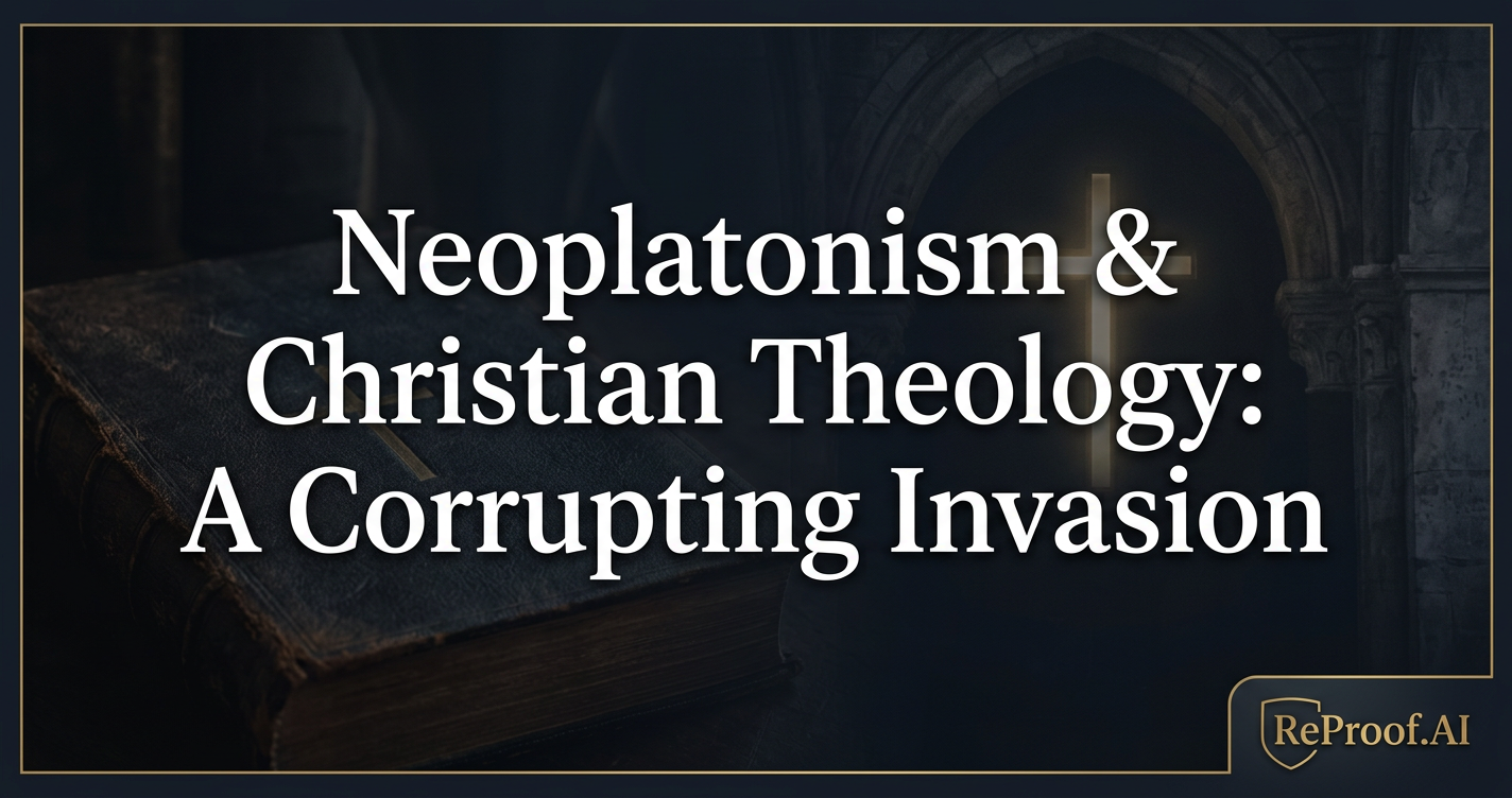 Neoplatonism & Christian Theology: A Corrupting Invasion