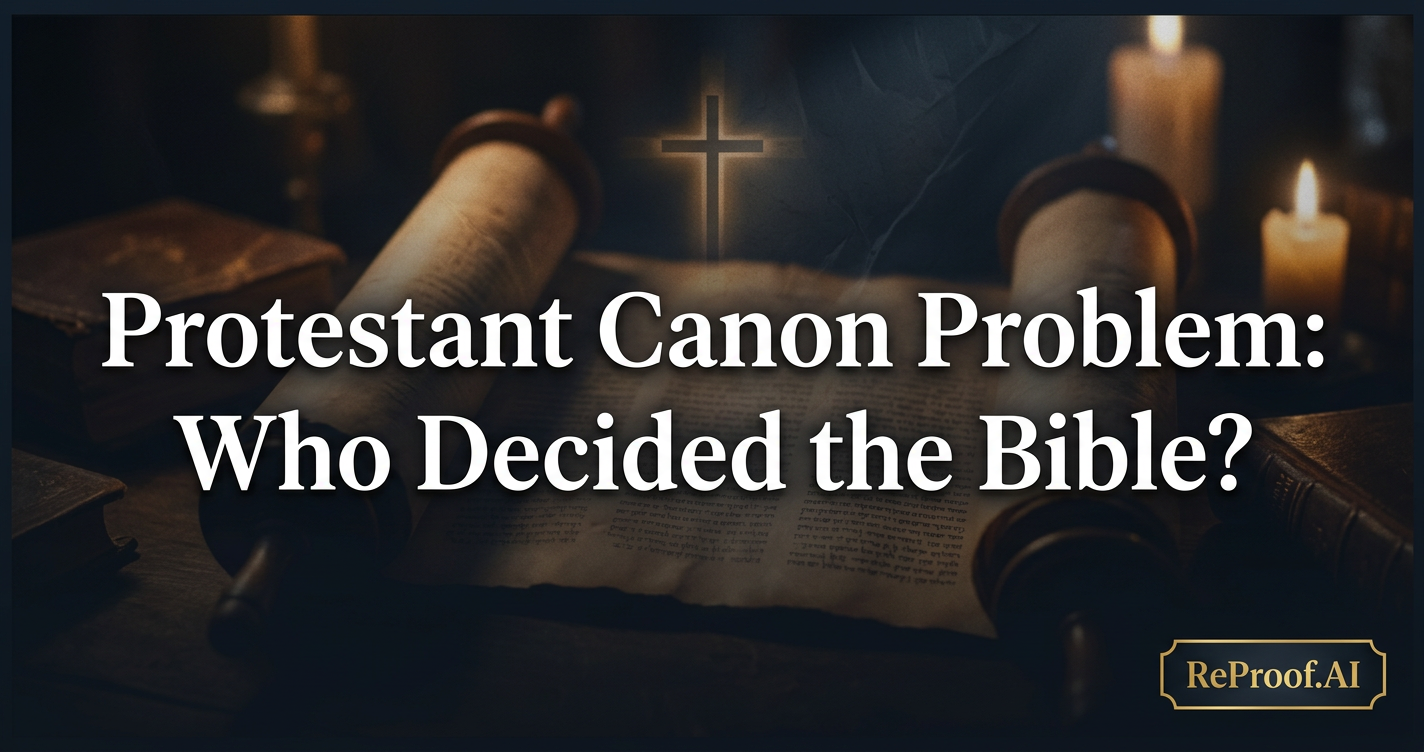 Protestant Canon Problem: Who Decided the Bible?