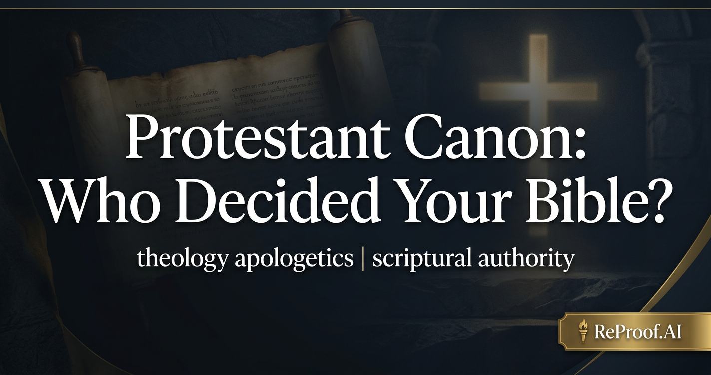 Protestant Canon: Who Decided Your Bible?