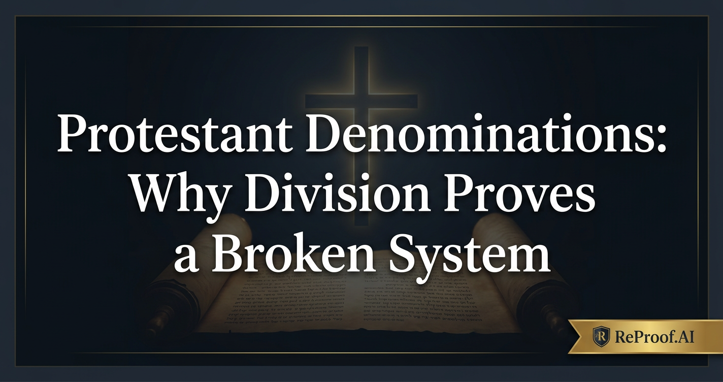 Protestant Denominations: Why Division Proves a Broken System
