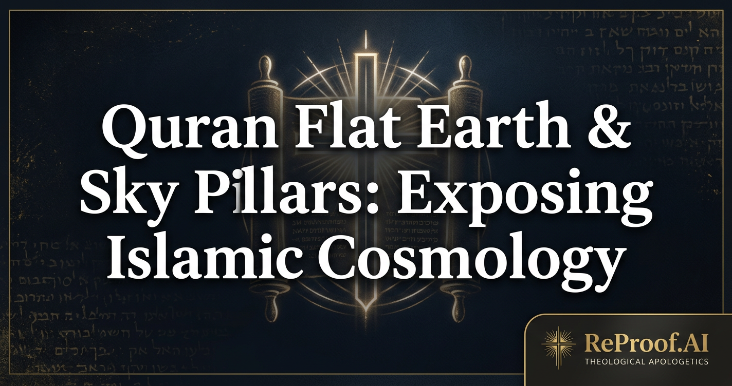 Quran Flat Earth & Sky Pillars: Exposing Islamic Cosmology