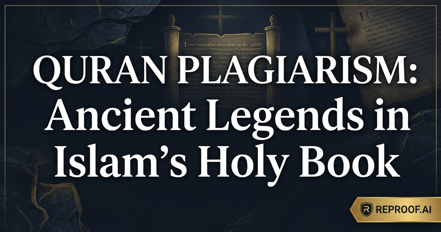 Quran Plagiarism: Ancient Legends in Islam's Holy Book