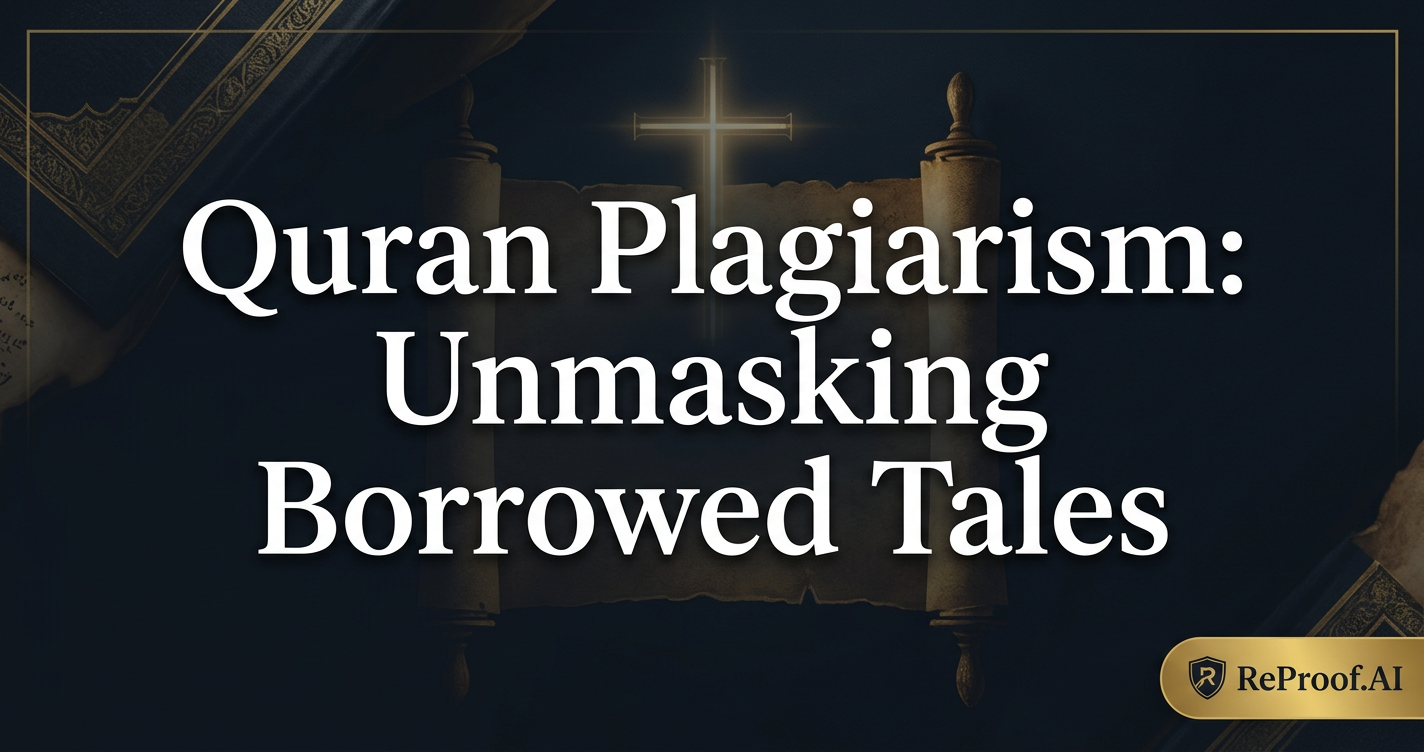 Quran Plagiarism: Unmasking Borrowed Tales