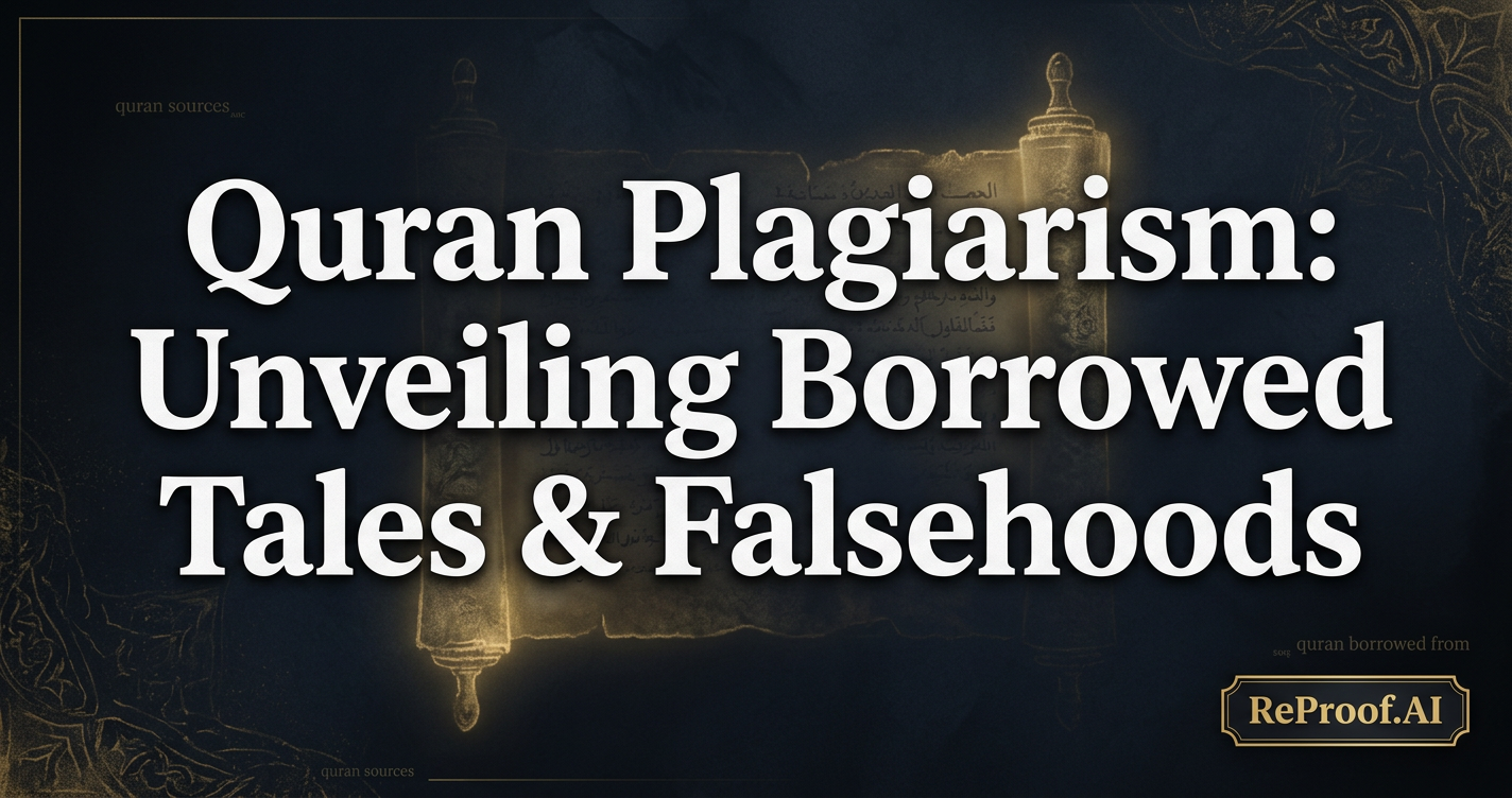 Quran Plagiarism: Unveiling Borrowed Tales & Falsehoods