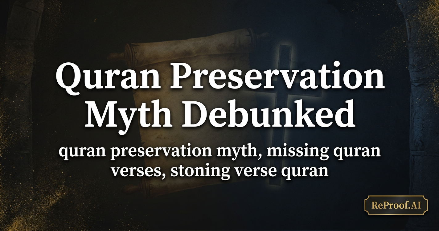 Quran Preservation Myth Debunked