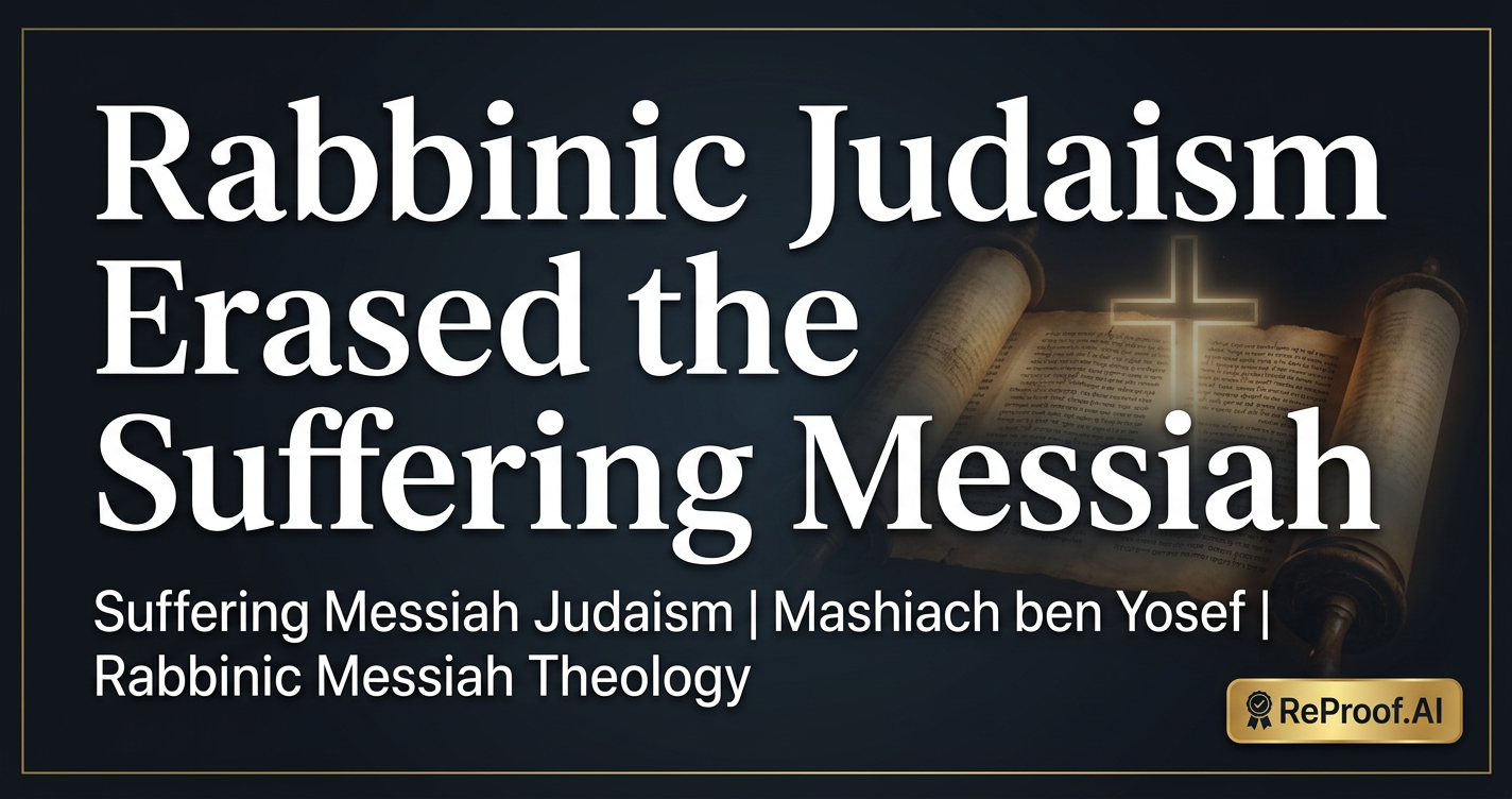 Rabbinic Judaism Erased the Suffering Messiah