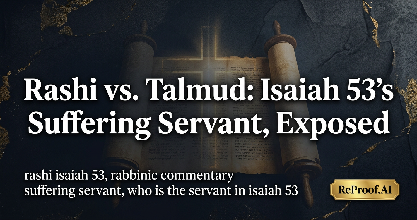 Rashi vs. Talmud: Isaiah 53's Suffering Servant, Exposed