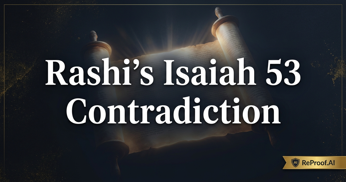 Rashi's Isaiah 53 Contradiction