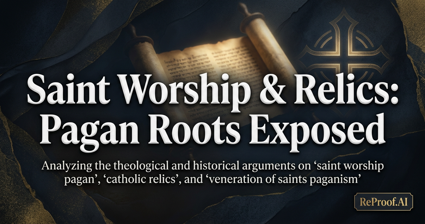 Saint Worship & Relics: Pagan Roots Exposed