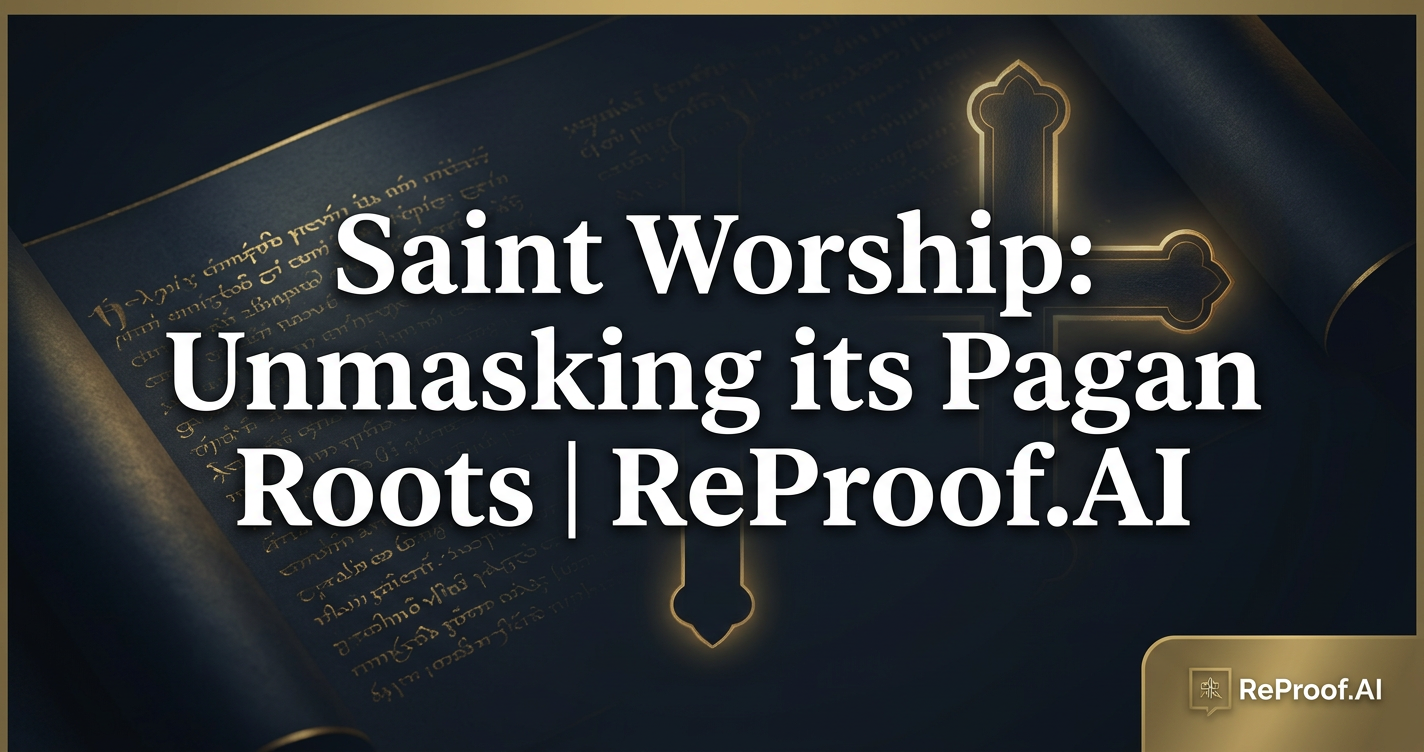 Saint Worship: Unmasking its Pagan Roots | ReProof.AI