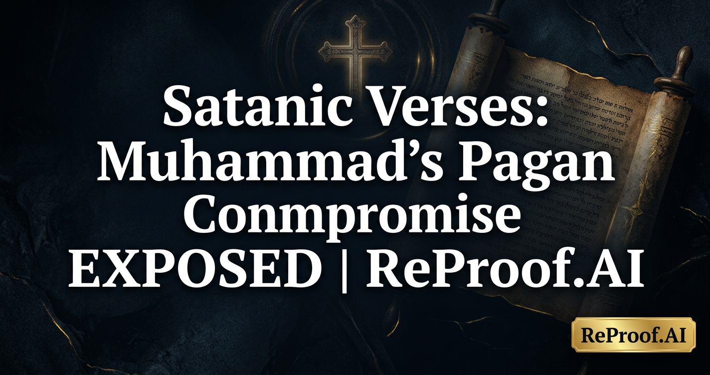 Satanic Verses: Muhammad's Pagan Compromise EXPOSED | ReProof.AI