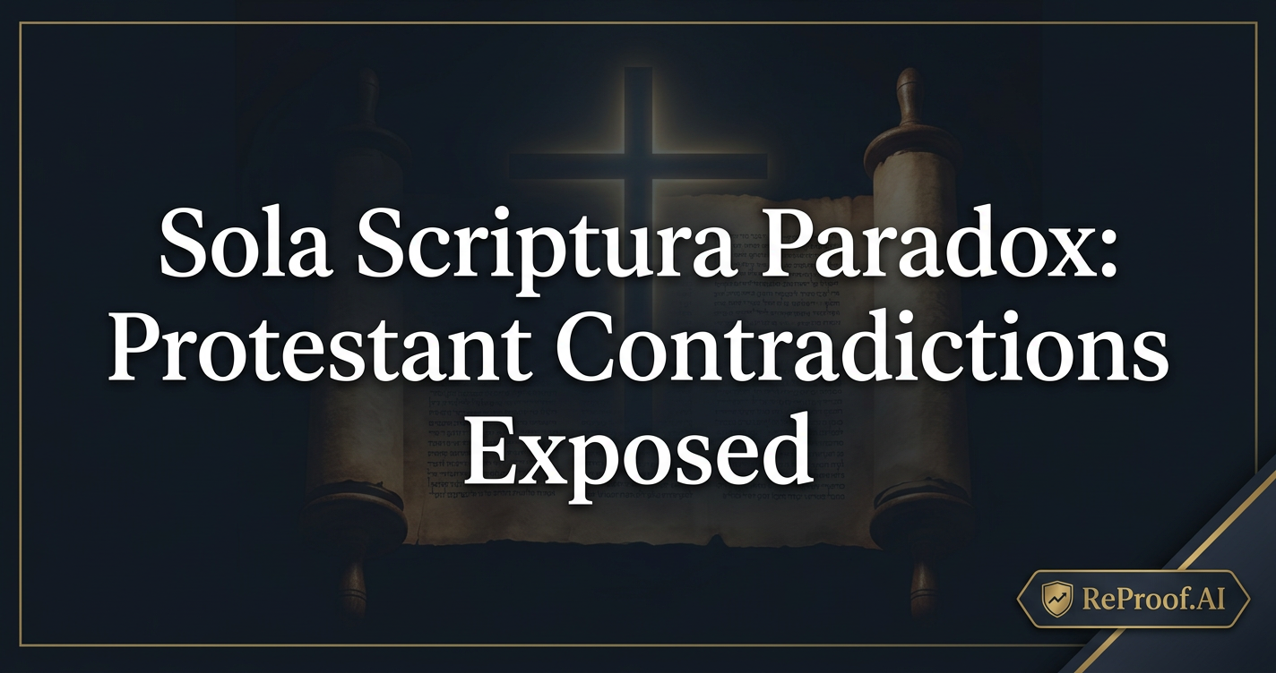 Sola Scriptura Paradox: Protestant Contradictions Exposed