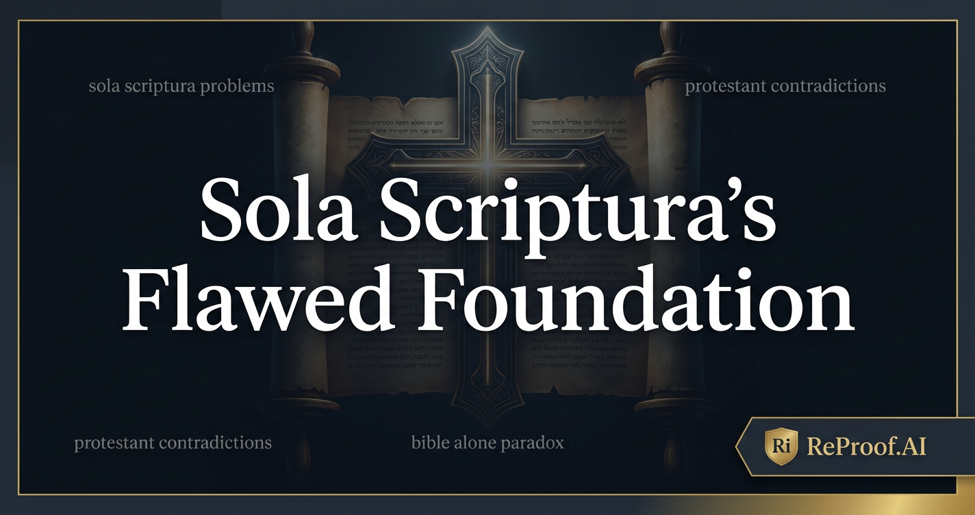 Sola Scriptura's Flawed Foundation