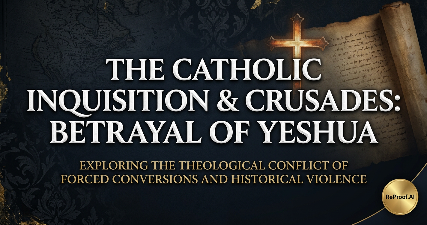 The Catholic Inquisition & Crusades: Betrayal of Yeshua