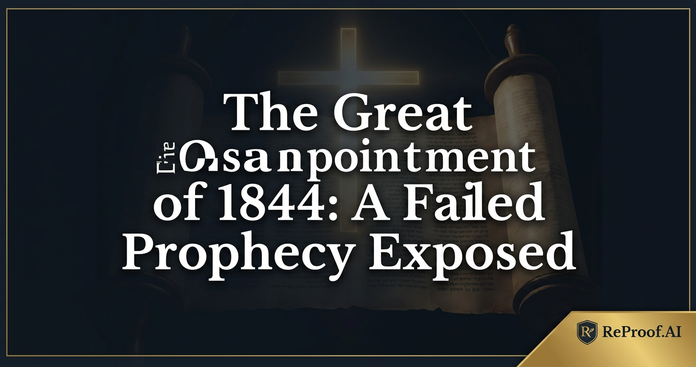 The Great Disappointment of 1844: A Failed Prophecy Exposed