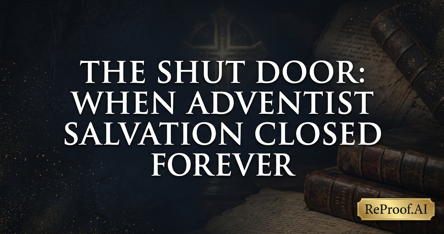 The Shut Door: When Adventist Salvation Closed Forever