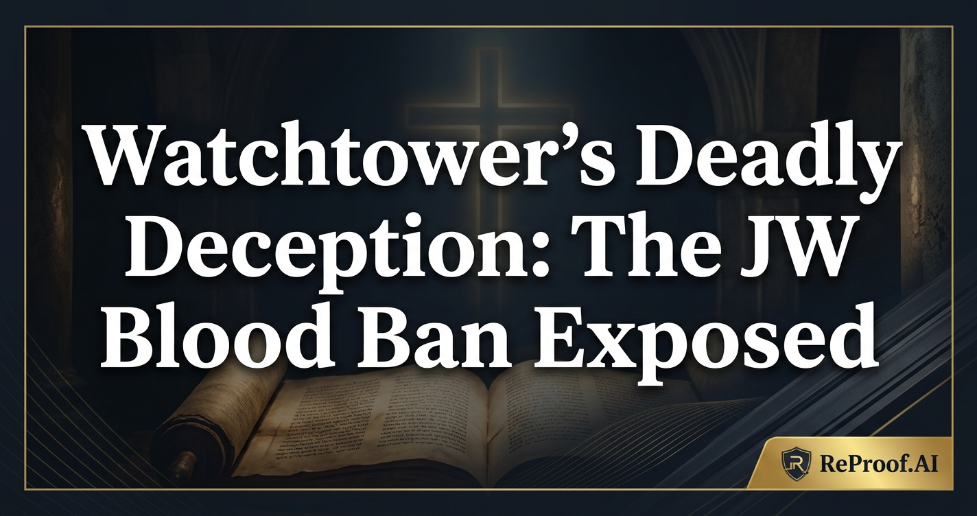 Watchtower's Deadly Deception: The JW Blood Ban Exposed