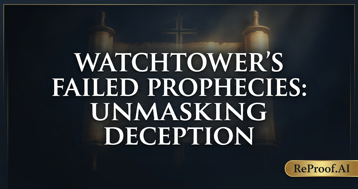Watchtower's Failed Prophecies: Unmasking Deception