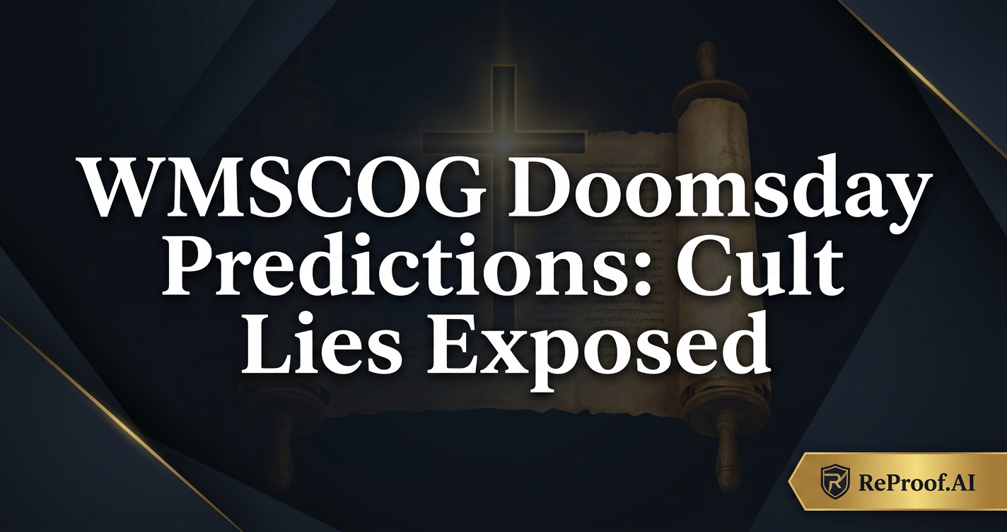 WMSCOG Doomsday Predictions: Cult Lies Exposed